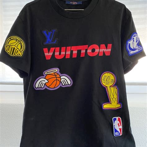 louis vuitton nba t-shirt white|louis vuitton 1854 t shirt.